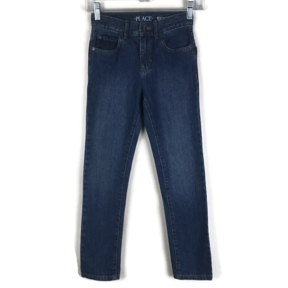 The Children’s Place Slim Skinny Denim Jeans in Medium Indigo